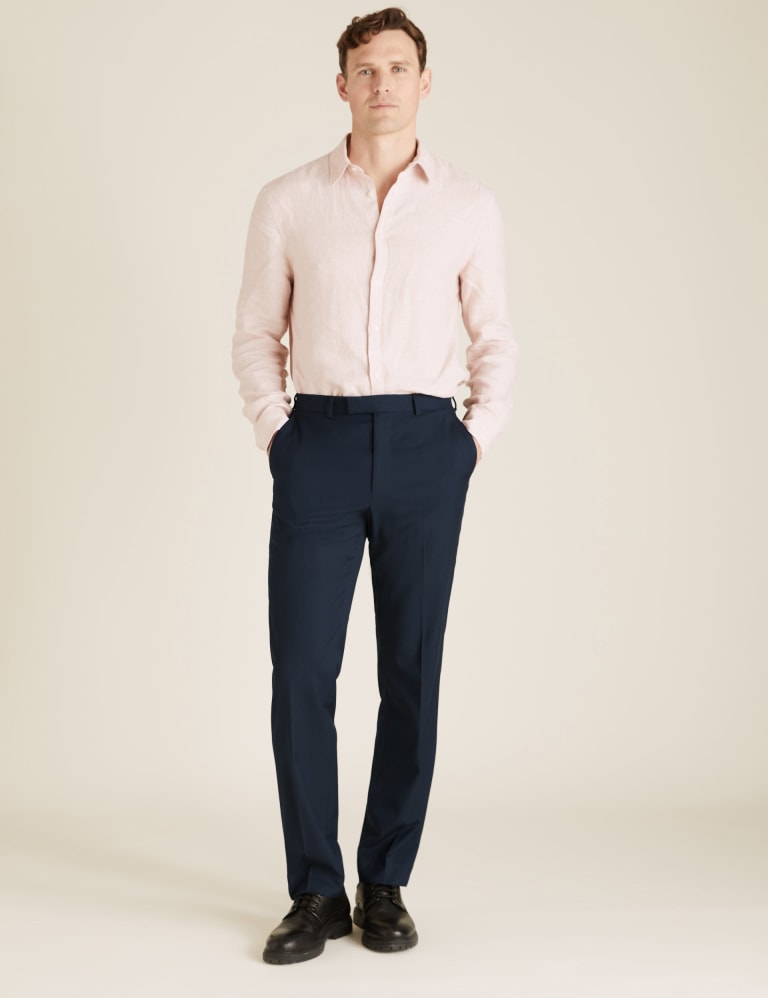 Tailored Fit 3 Piece Suit with Stretch 5 of 8