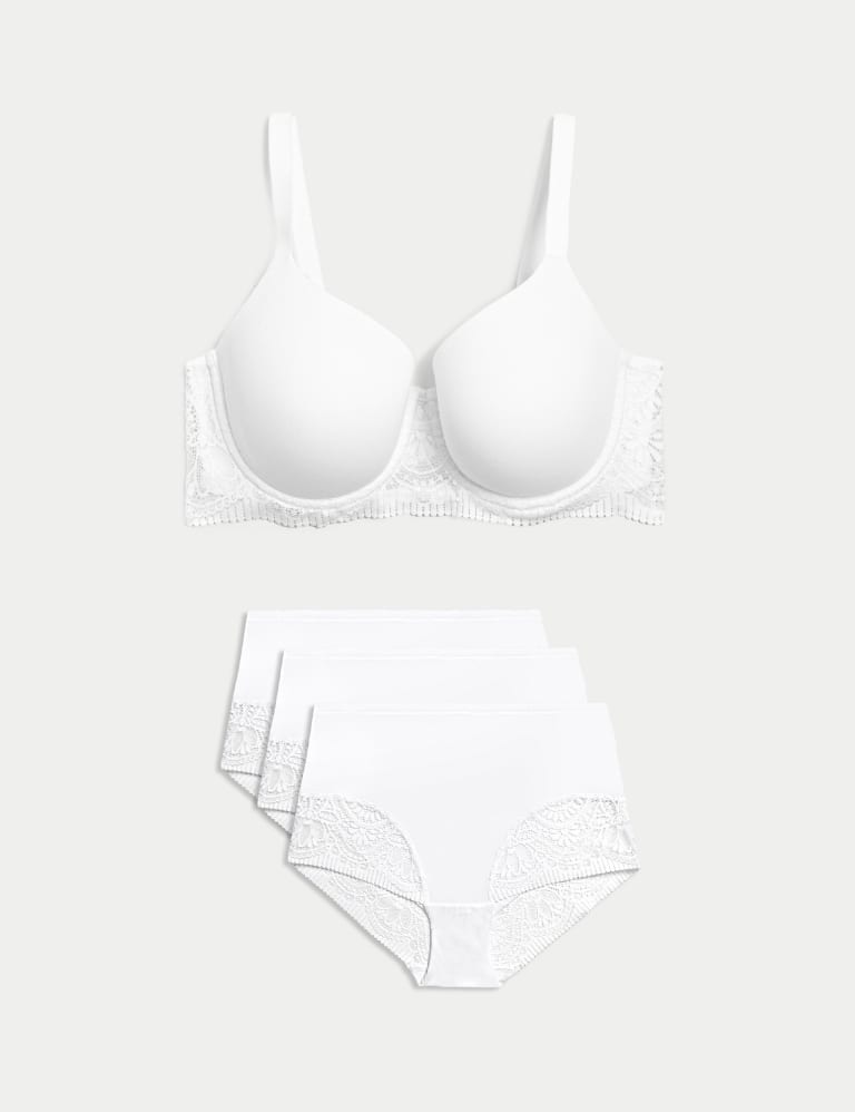 Body Soft™ Wired Full Cup T-Shirt Bra Set A-E 2 of 6