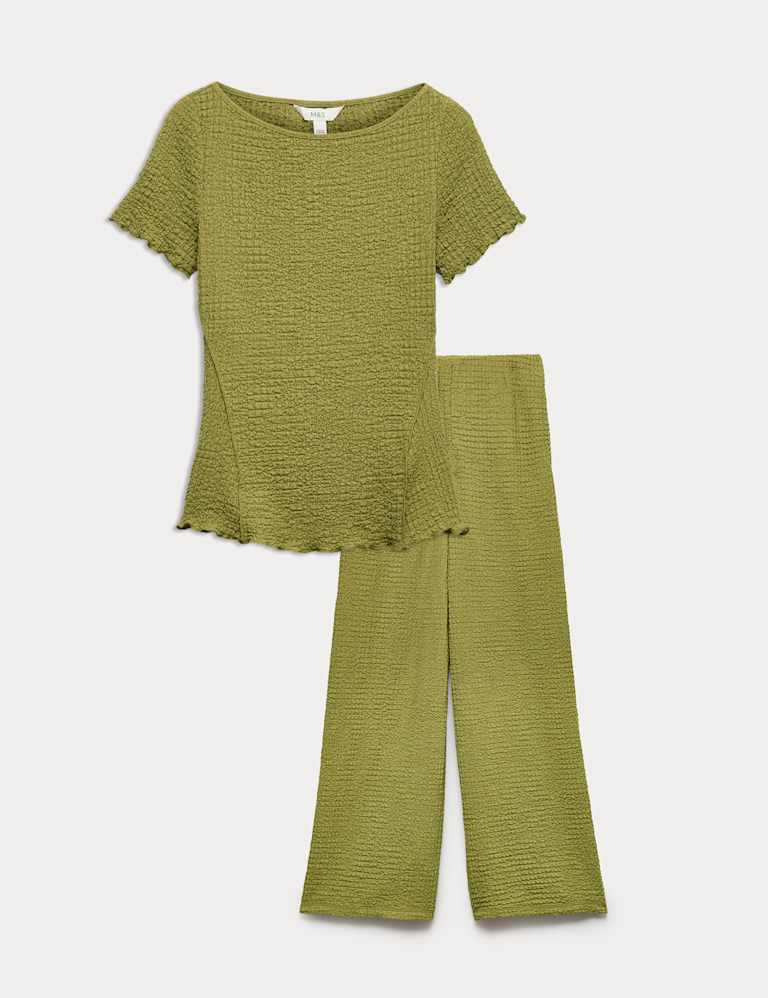 Textured Top & Trouser Set 2 of 6