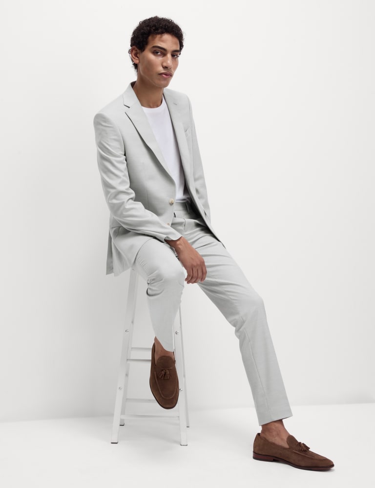 2 Piece Slim Fit Stretch Suit 1 of 6