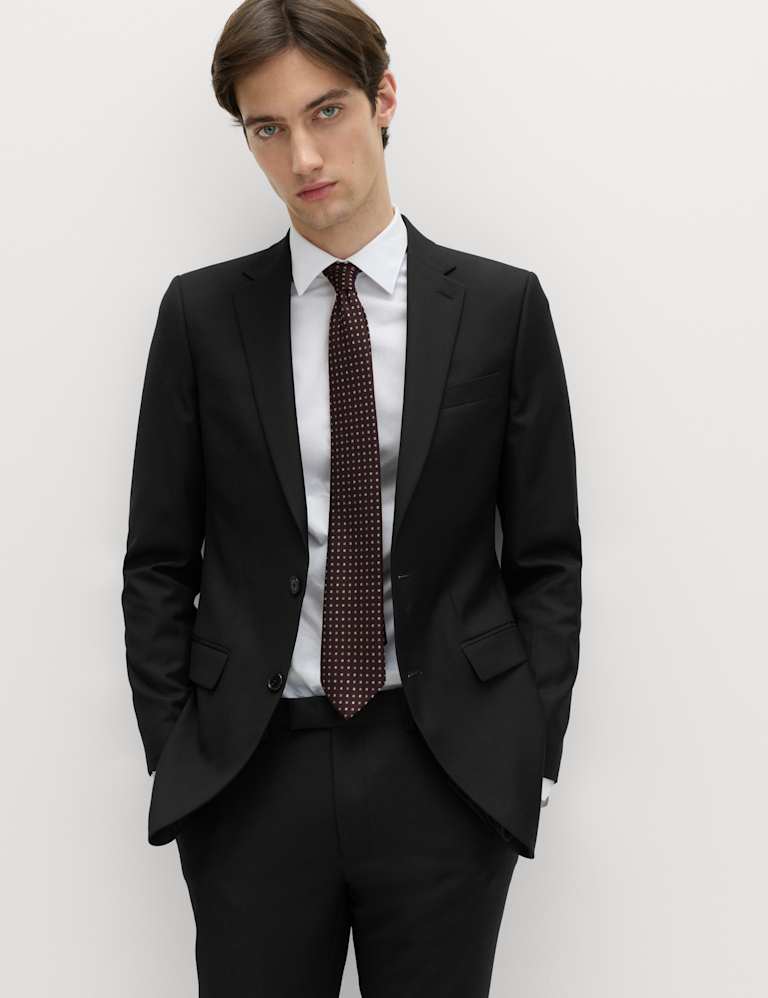 2 Piece Skinny Fit Stretch Suit 1 of 6