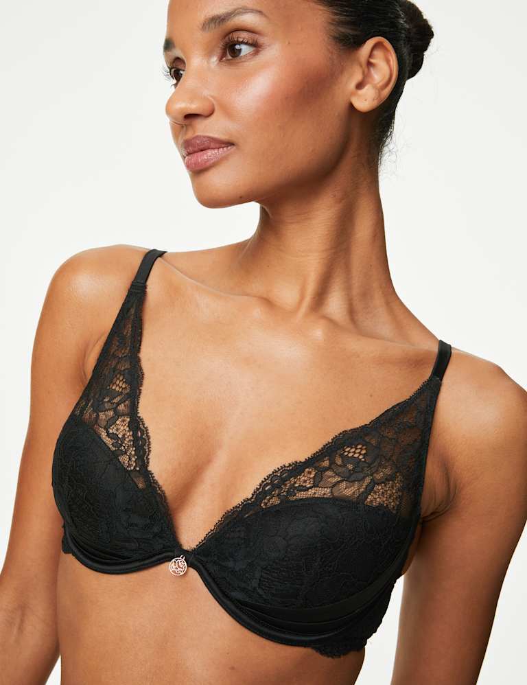 Silk Beau Wired Plunge Bra Set A-E 3 of 6