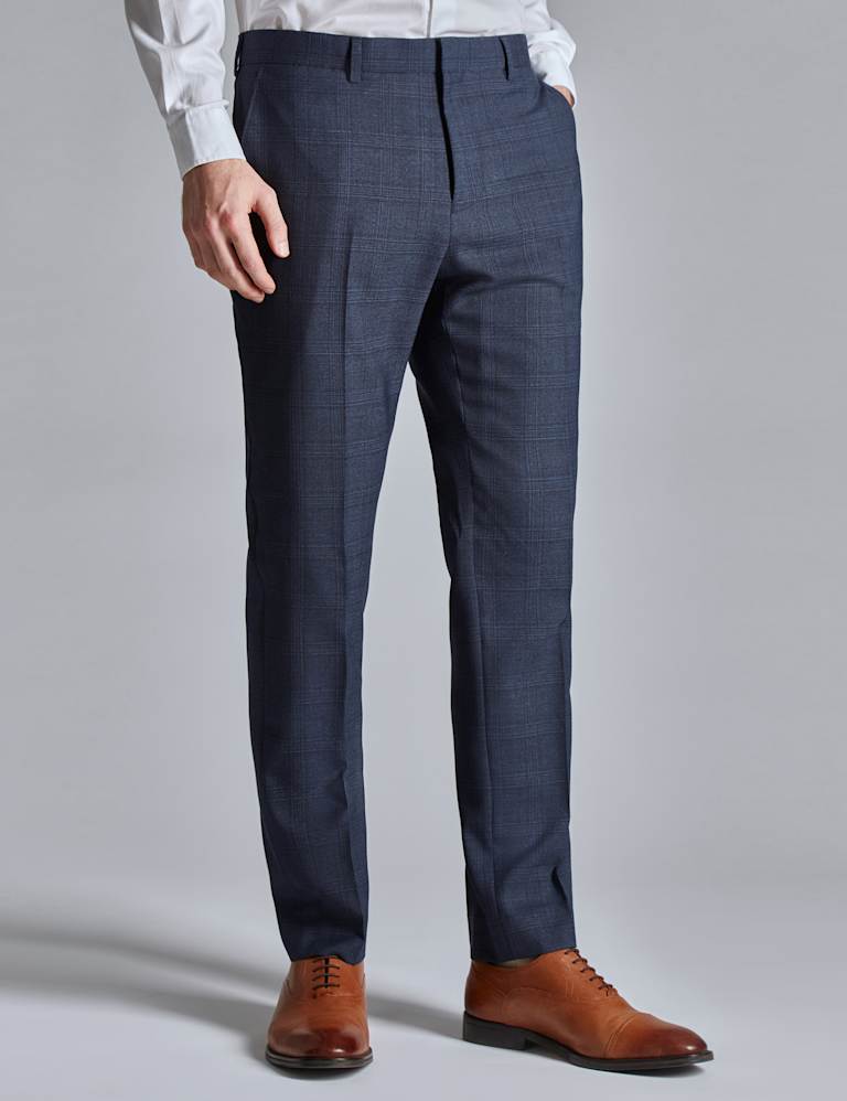 Slim Fit Wool Rich Check Suit 4 of 7