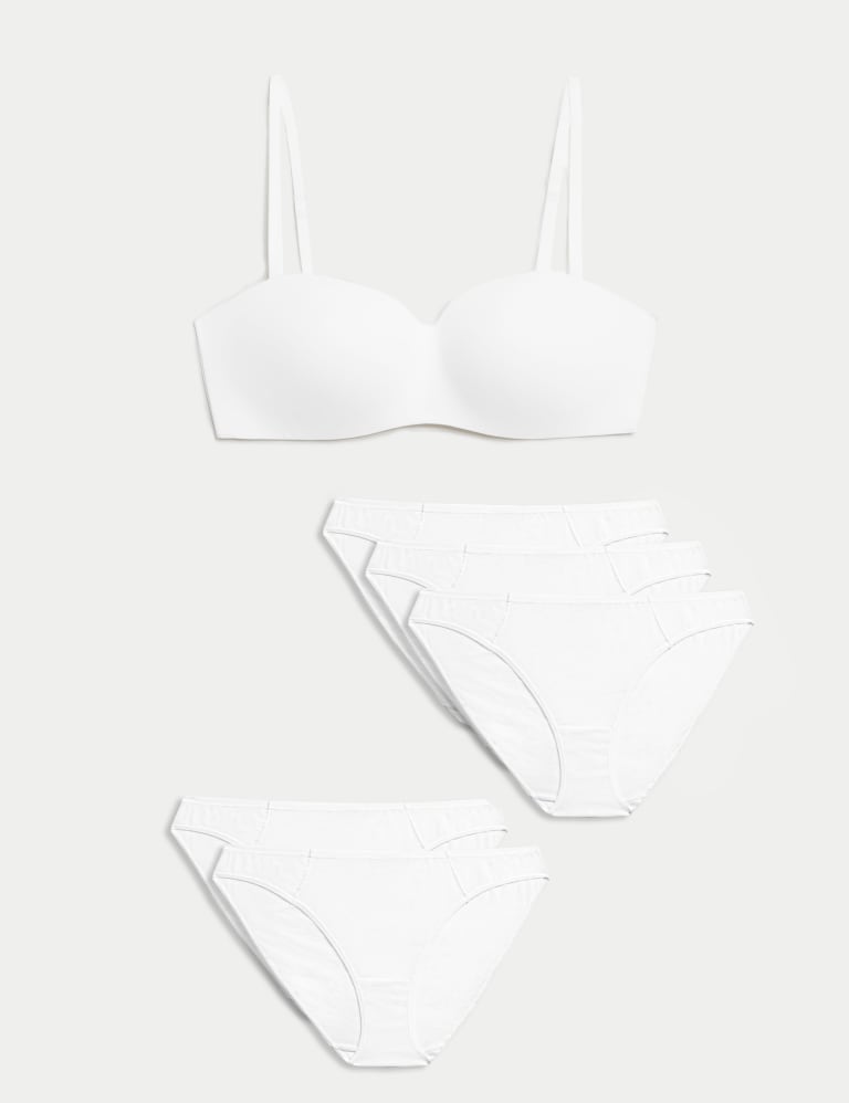Padded Non Wired Multiway Bra Set A-E 2 of 7