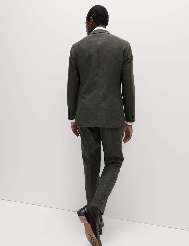 Tailored Fit Wool Rich Tweed Suit 4 of 6