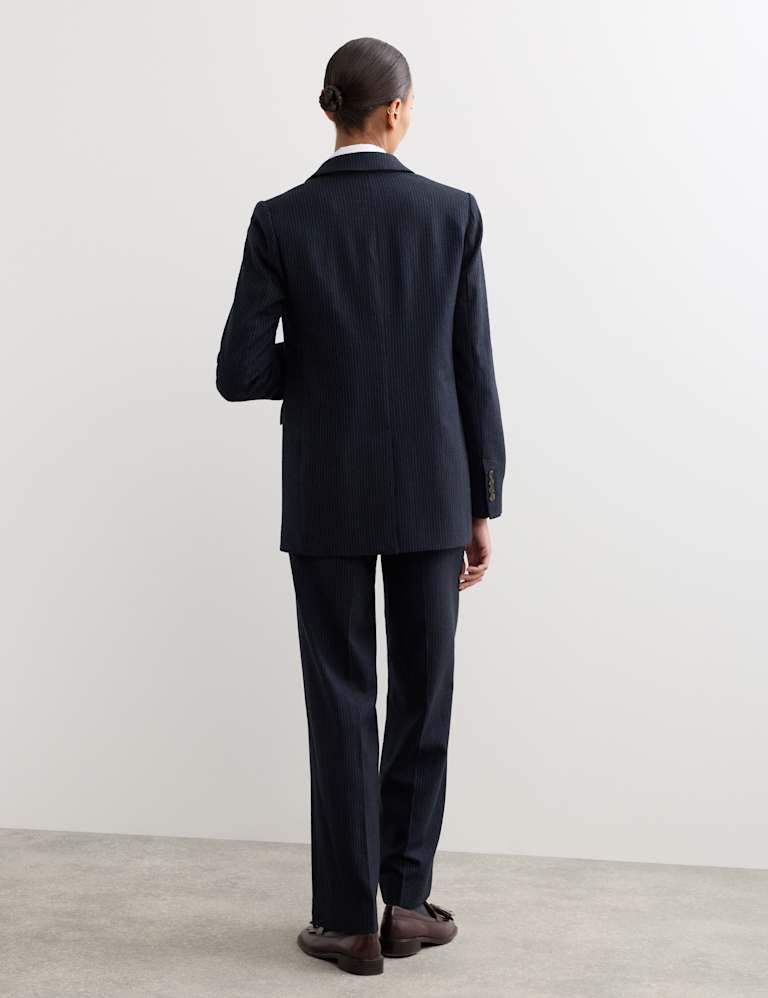 Wool Rich Pinstripe Jacket & Trouser Set 4 of 6