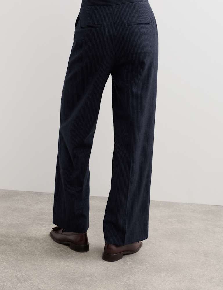 Wool Rich Pinstripe Jacket & Trouser Set 6 of 6