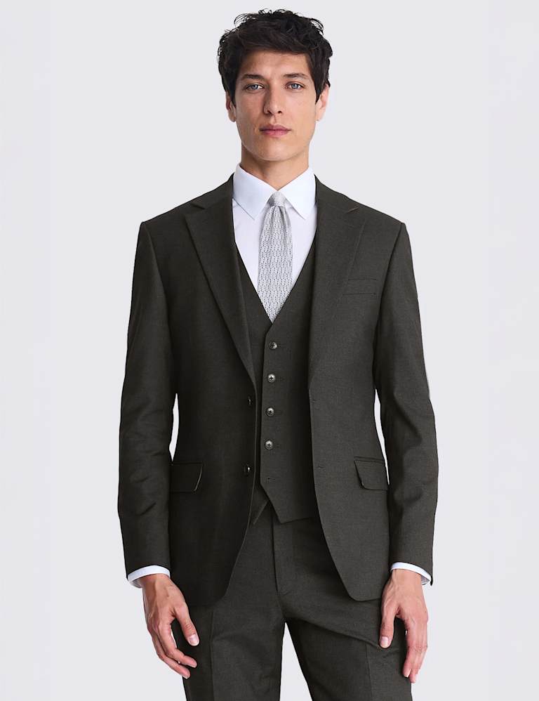 3 Piece Tailored Fit Stretch Suit 6 of 6
