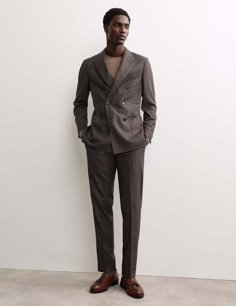 Houndstooth Double Breasted Suit 1 of 6