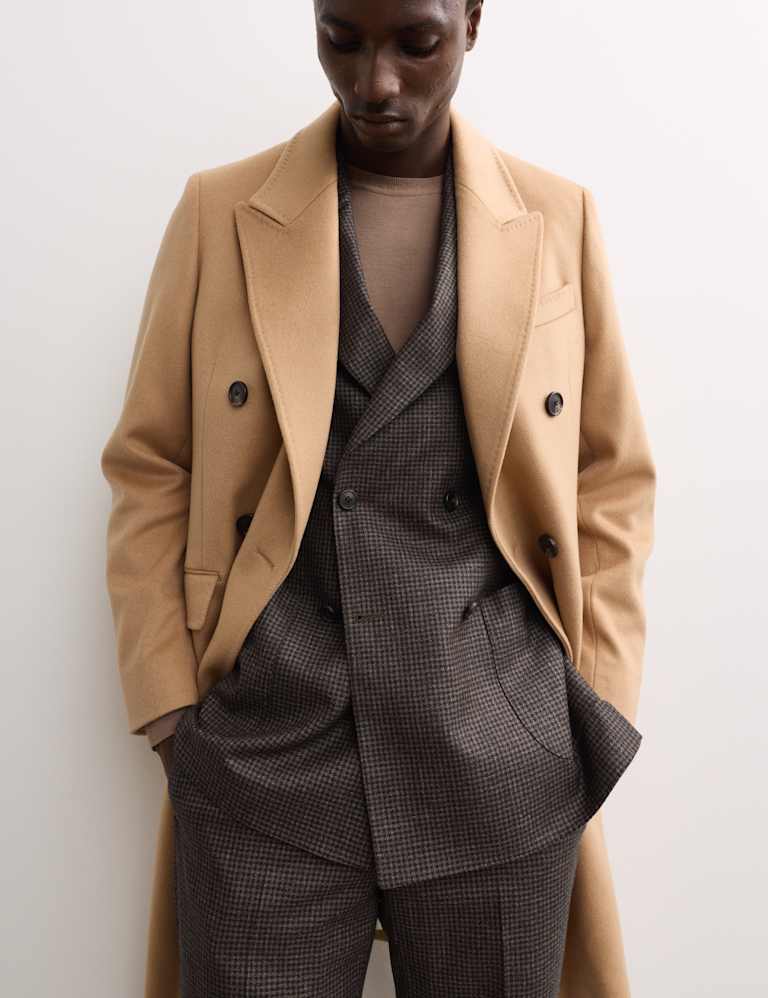 2 Piece Houndstooth Double Breasted Suit 5 of 6