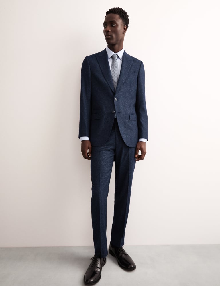 Tailored Fit Italian Wool Suit 1 of 5