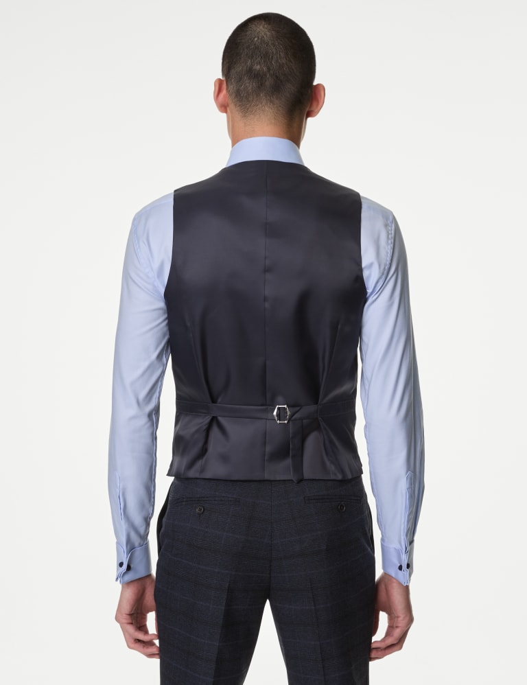 Slim Fit Prince of Wales Check Suit 3 of 6