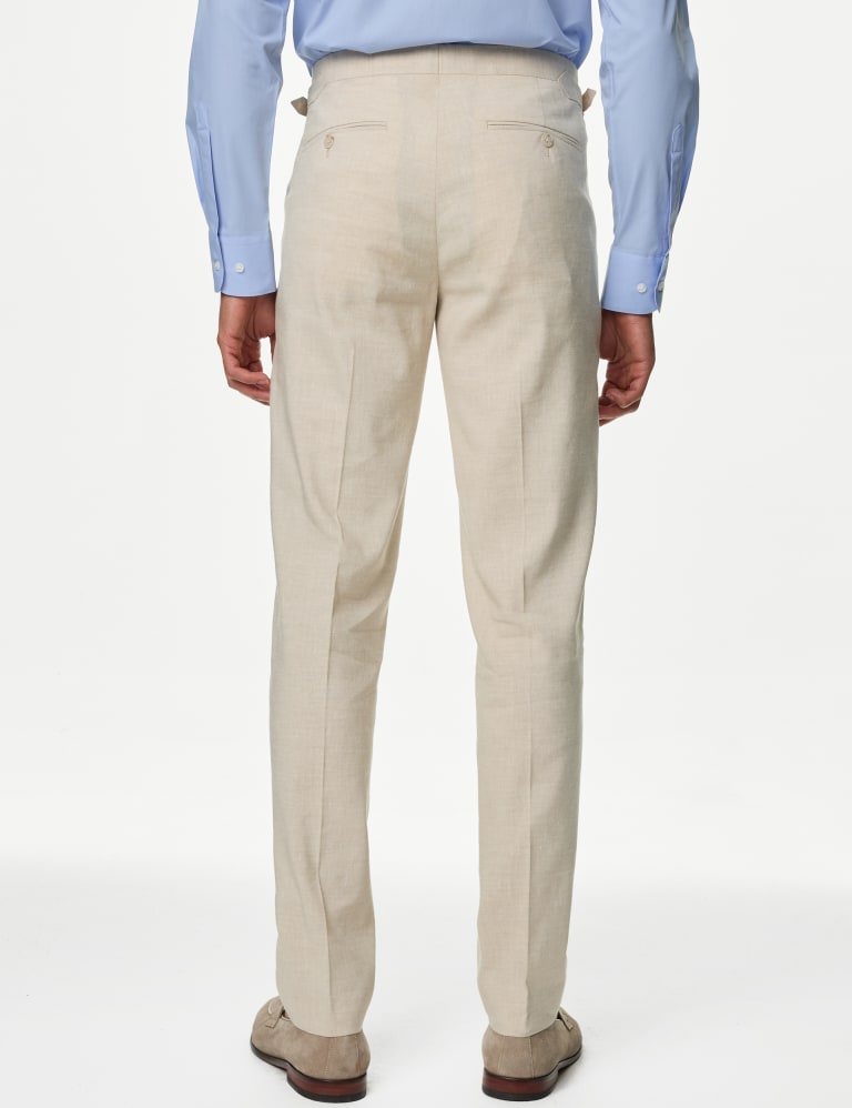 Tailored Fit Italian Linen Miracle™ Suit 5 of 5