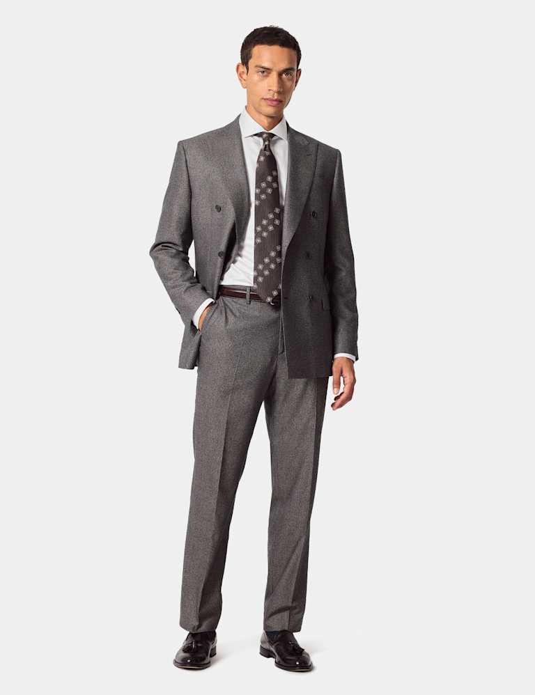 Pure Wool Herringbone Suit 1 of 6