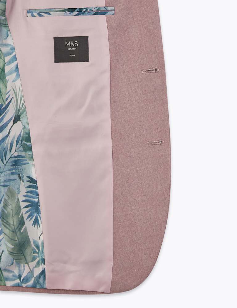Pastel Slim Fit 3 Piece Suit 7 of 7