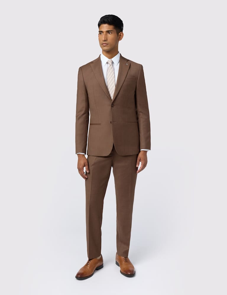 Slim Fit Wool Rich Flannel Suit 1 of 7