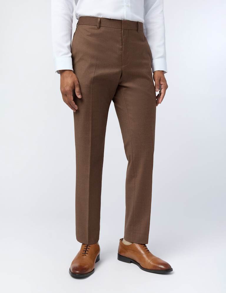 Slim Fit Wool Rich Flannel Suit 4 of 7