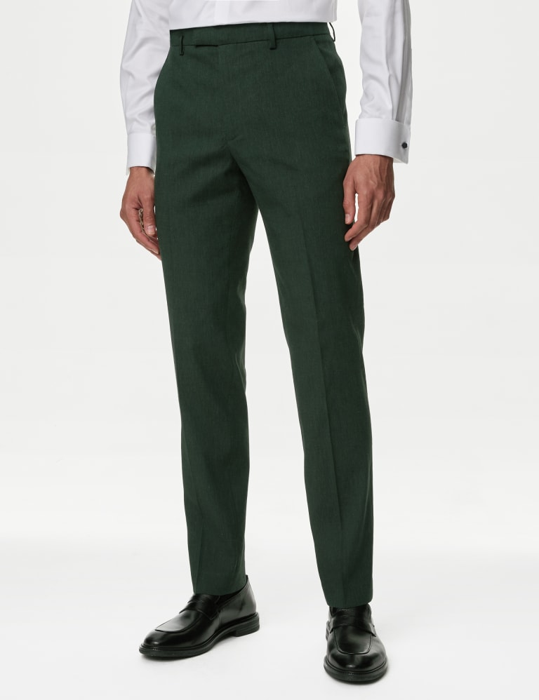 Tailored Fit Italian Linen Miracle™ Suit 4 of 5