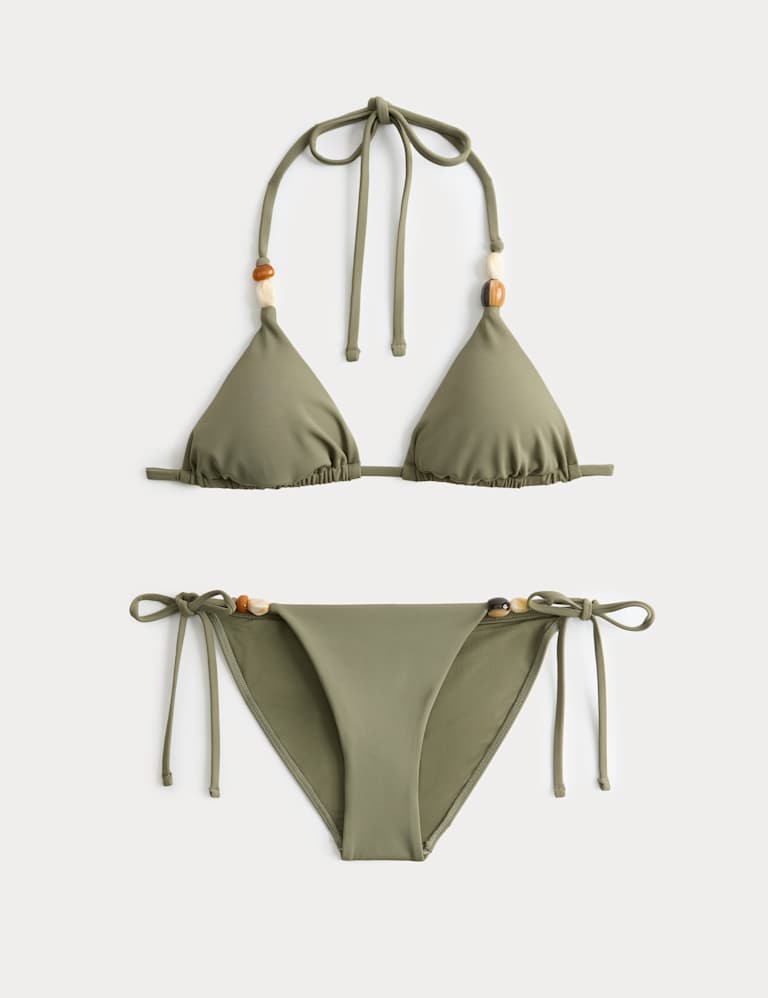 Beaded Triangle Bikini Set 2 of 6