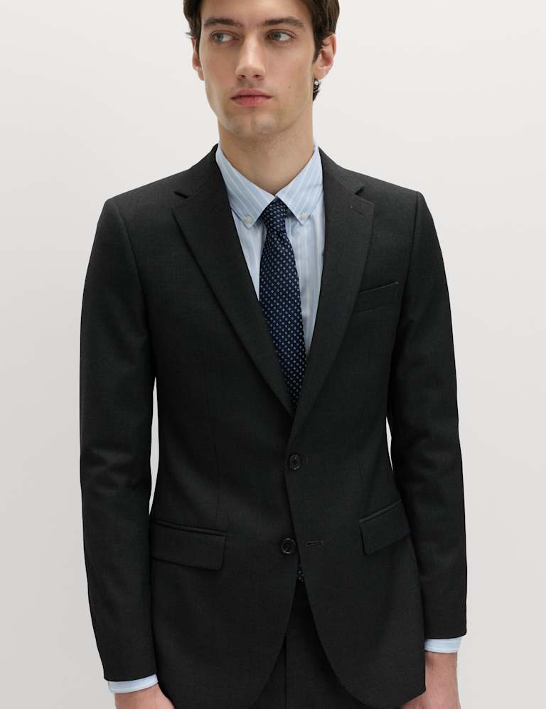 2 Piece Skinny Fit Stretch Suit 1 of 6