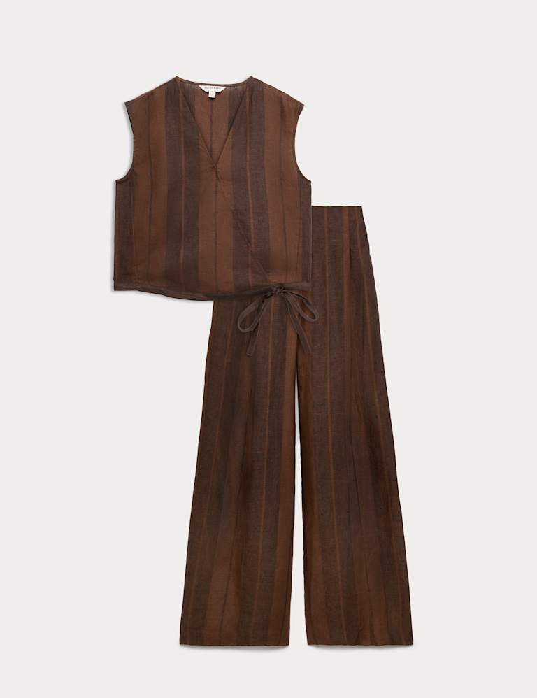 Striped Top & Trousers Set 2 of 6