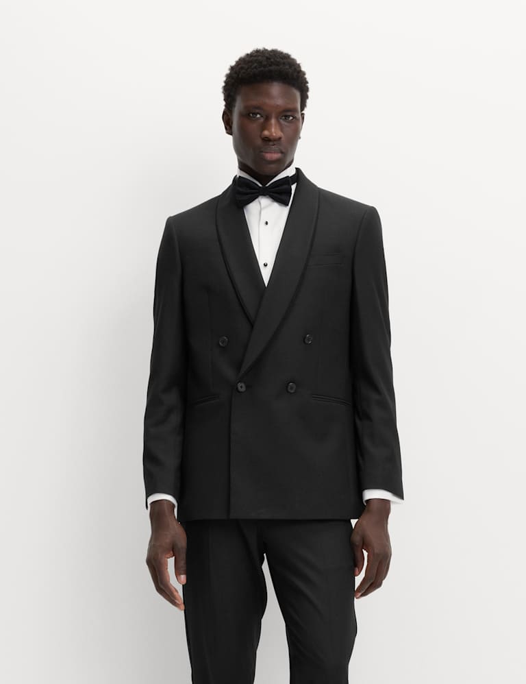Tailored Fit Double Breasted Tuxedo Suit 1 of 6