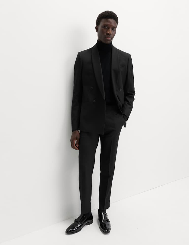 Tailored Fit Double Breasted Tuxedo Suit 5 of 6
