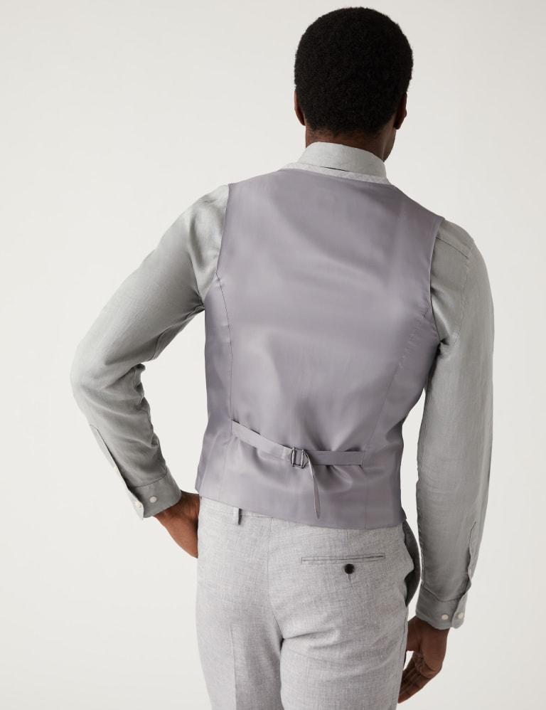 Tailored Fit Italian Linen Miracle™ Suit 3 of 6