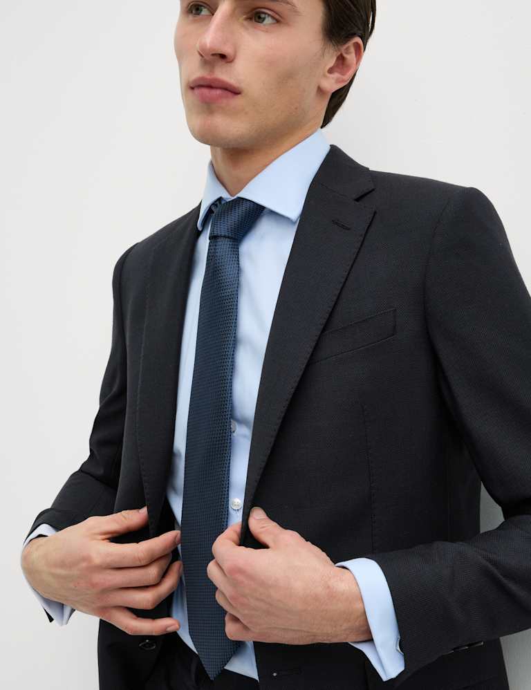 2 Piece Slim Fit Pure Wool Suit 4 of 6