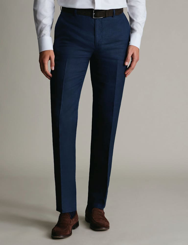 Slim Fit Pure Linen Suit 2 of 6