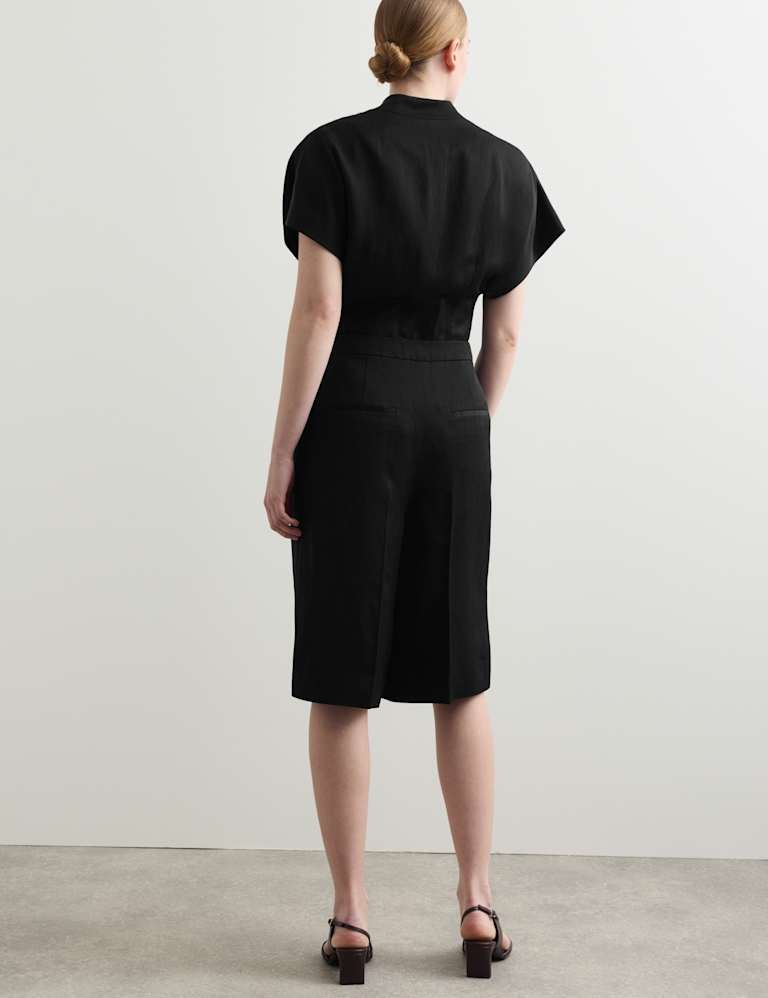 Wrap Jacket with Linen & Shorts 6 of 6