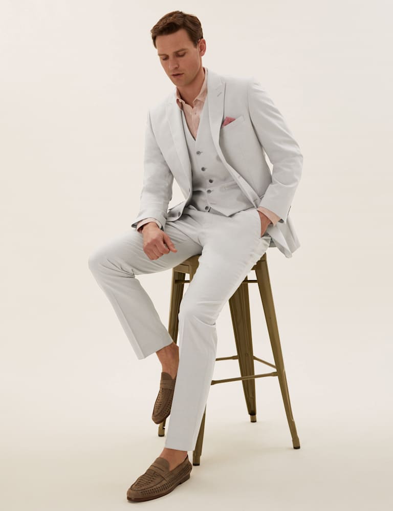 Tailored Fit 3 Piece Suit 1 of 7