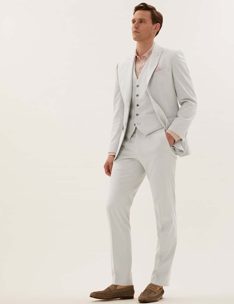 Tailored Fit 3 Piece Suit 4 of 7