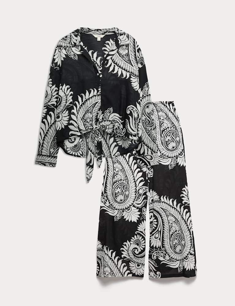 Beach Shirt & Trousers Set 2 of 6