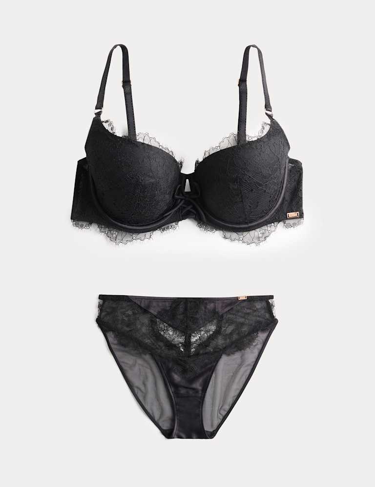 Forget Me Not Wired Balcony Bra Set A-E 2 of 6