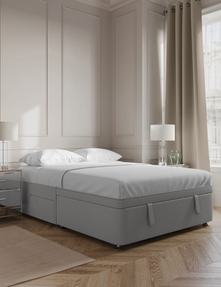 Half ottoman half drawer bed sale