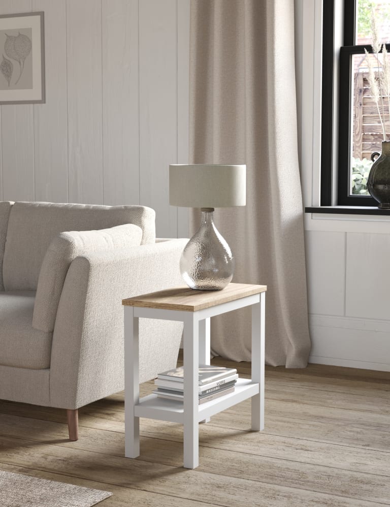 Narrow side table discount