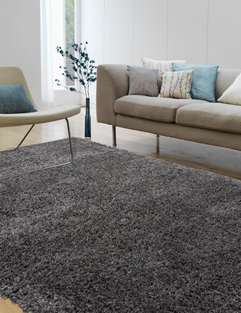 Richie Soft Touch Shaggy Rug | Asiatic | M&S