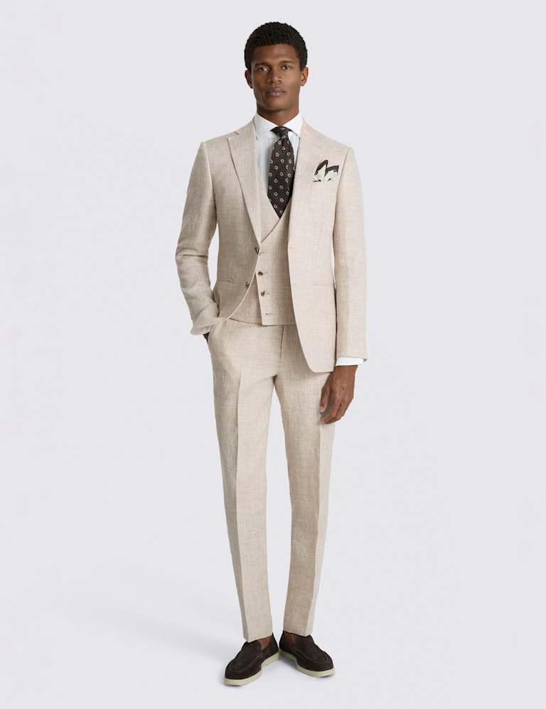 Slim Fit Pure Linen Suit 6 of 6
