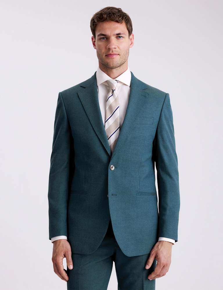 3 Piece Tailored Fit Flannel Suit 6 of 7