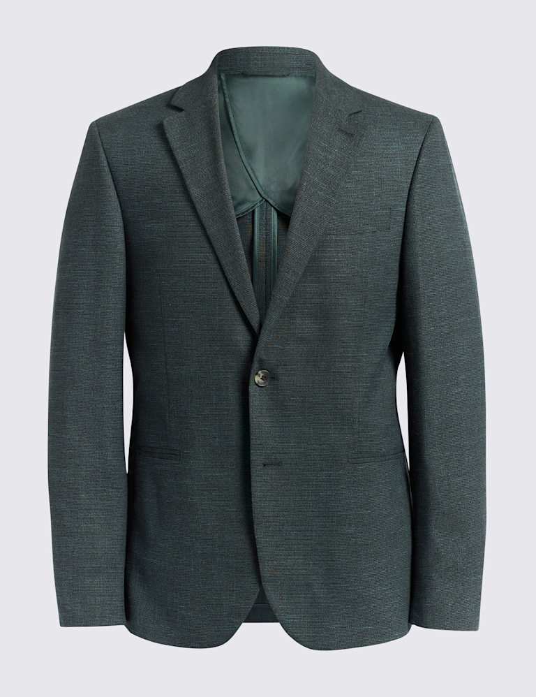 3 Piece Slim Fit Puppytooth Suit 1 of 7