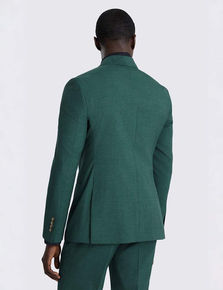2 Piece Slim Fit Wool Blend Double Breasted Suit 2 of 4