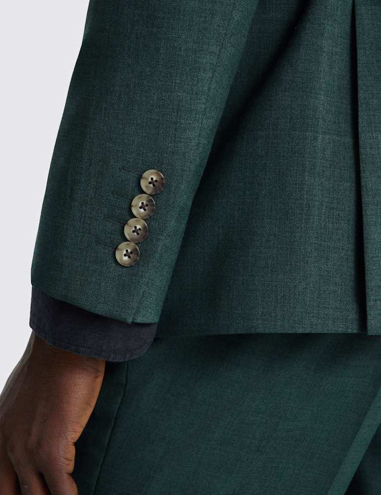 2 Piece Slim Fit Wool Blend Double Breasted Suit 4 of 4