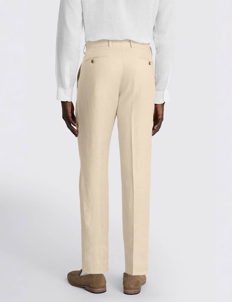 Tailored Fit Pure Linen Twill Suit 4 of 6