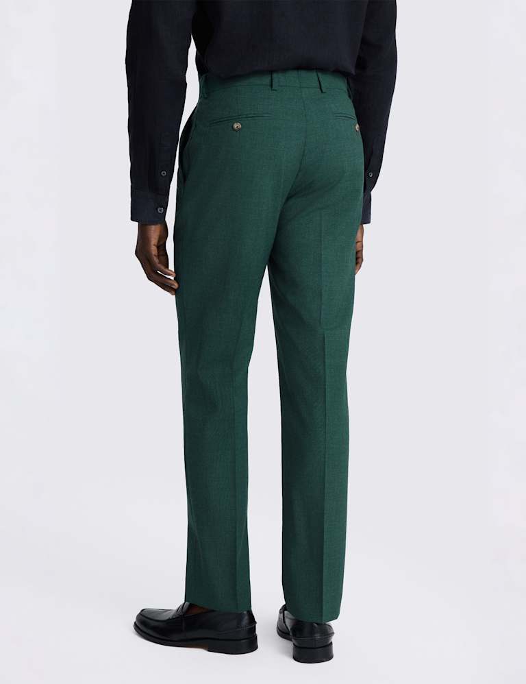 2 Piece Slim Fit Wool Blend Double Breasted Suit 3 of 4