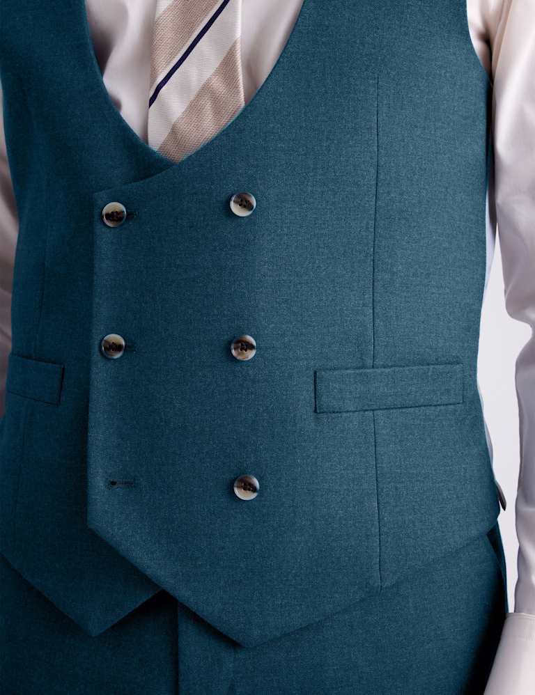 3 Piece Tailored Fit Flannel Suit 5 of 7