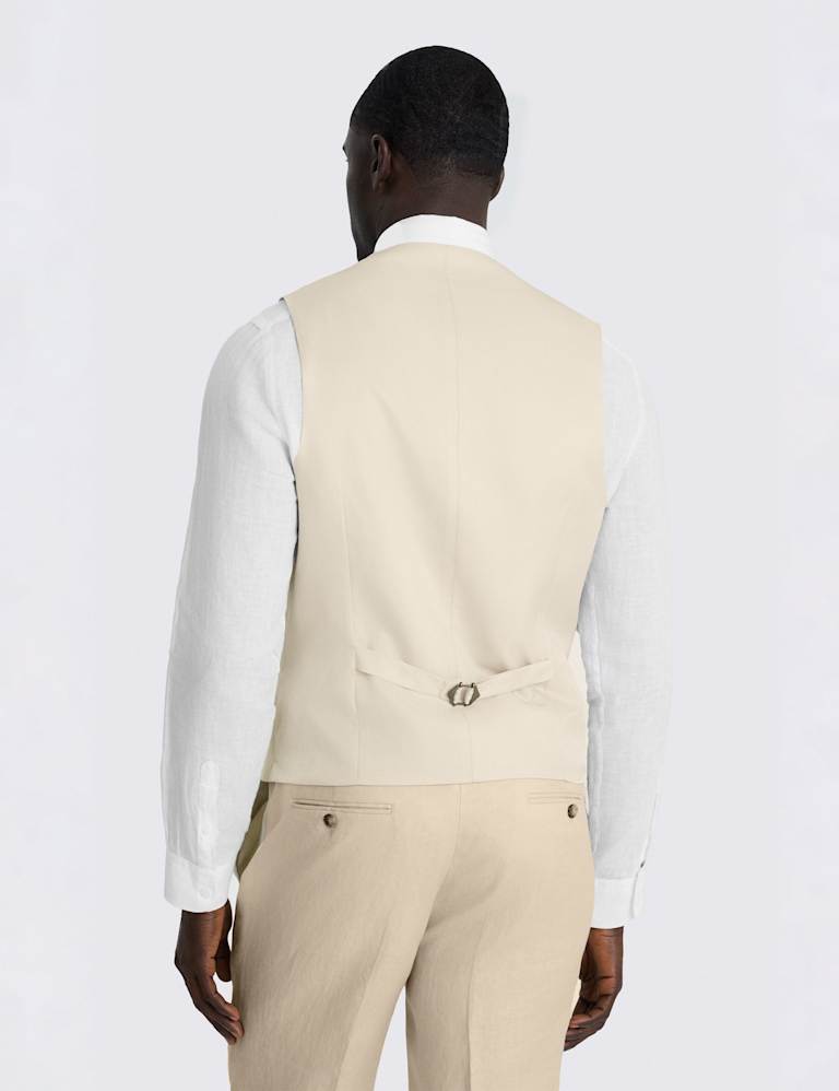 Tailored Fit Pure Linen Twill Suit 5 of 6