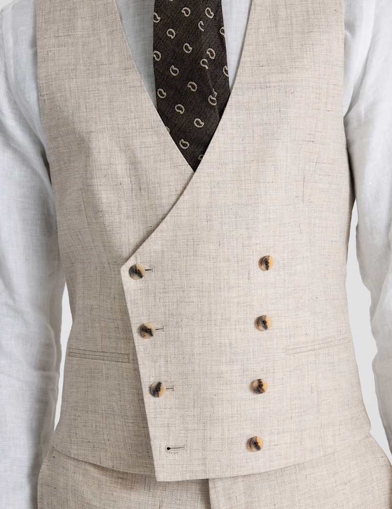 Slim Fit Pure Linen Suit 3 of 6