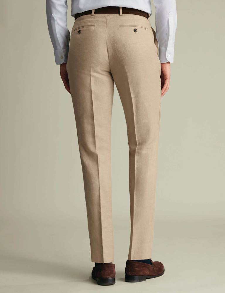 Slim Fit Pure Linen Suit 2 of 4