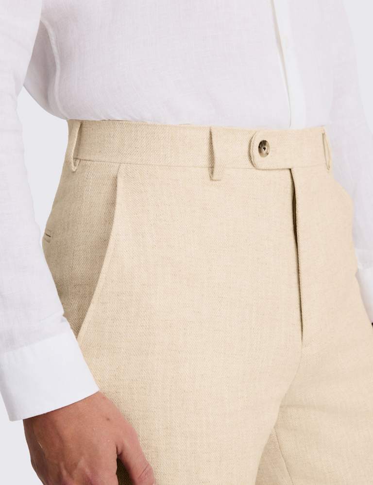 Relaxed Fit Linen Cotton Twill Suit 2 of 4